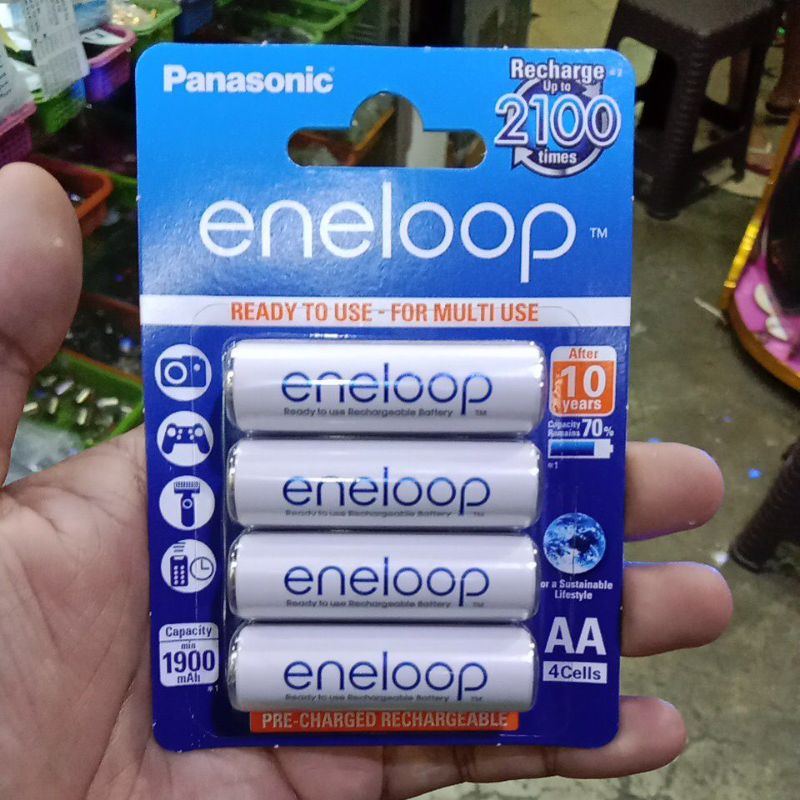 Panasonic Eneloop AA Rechargeble Battery Made in Japan Shopee Philippines