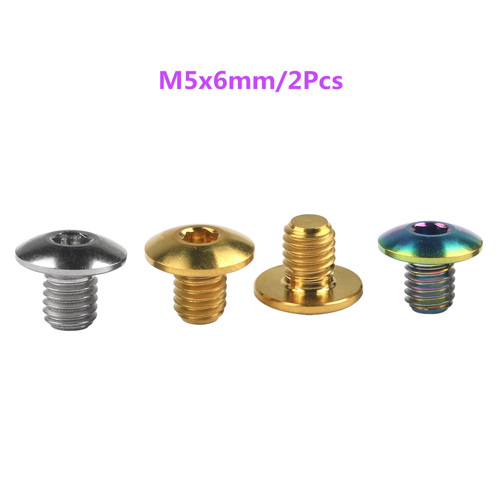 Titanium alloy screw M5x6mm SHIMANO XT XTR brake lever Oil disc