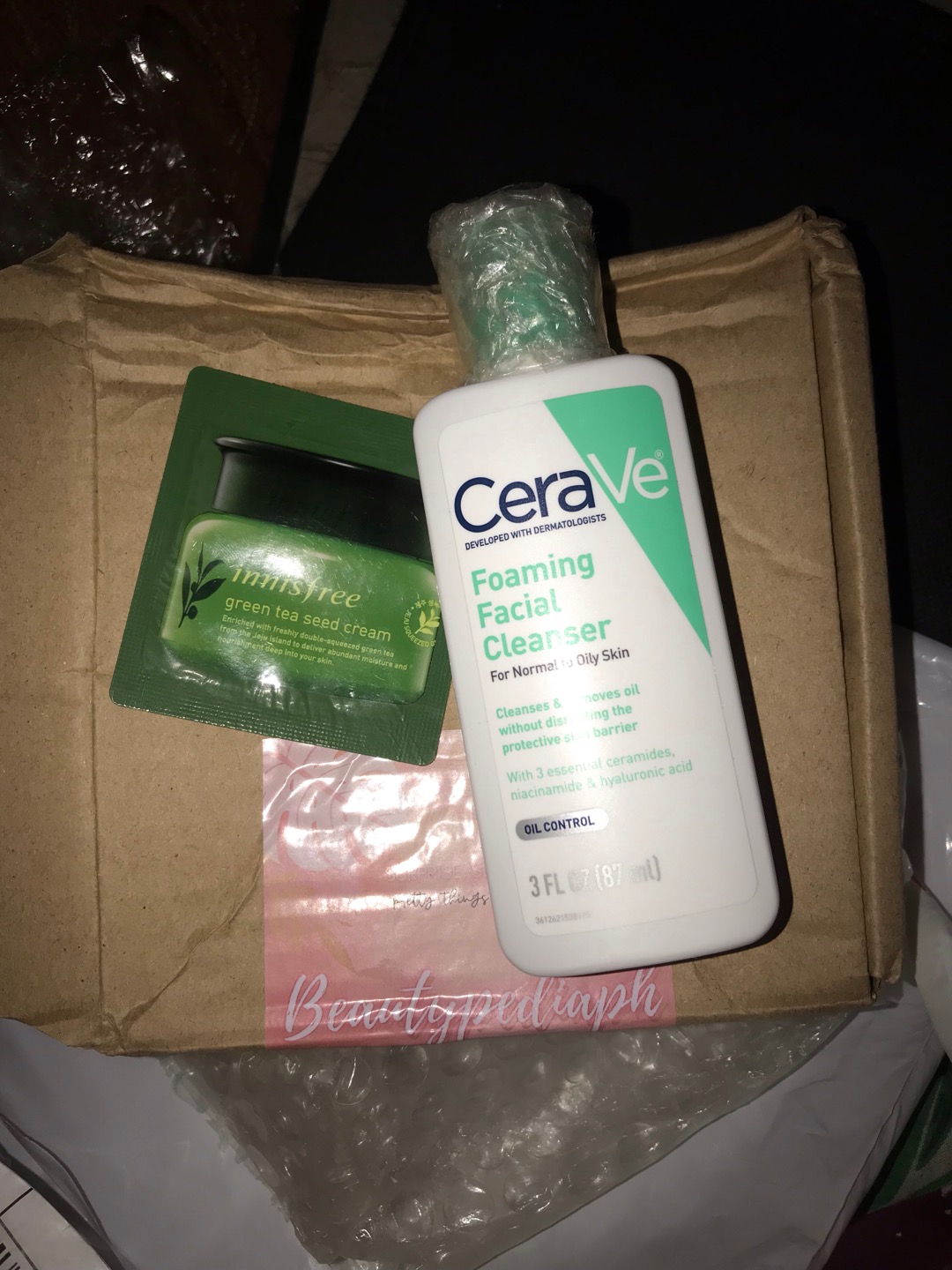 CeraVe Foaming Facial Cleanser (Travel Size) 87ml 3oz Shopee