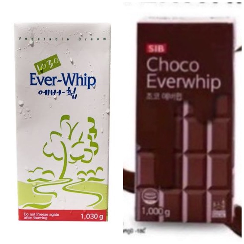 Everwhip , whipping cream 1030g Shopee Philippines