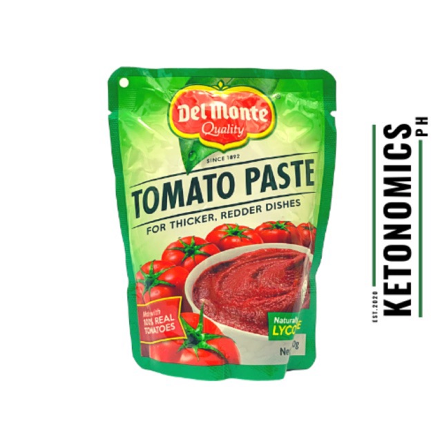 Del Monte Tomato Paste for Keto & LowCarb Diet (70g 150g) Shopee