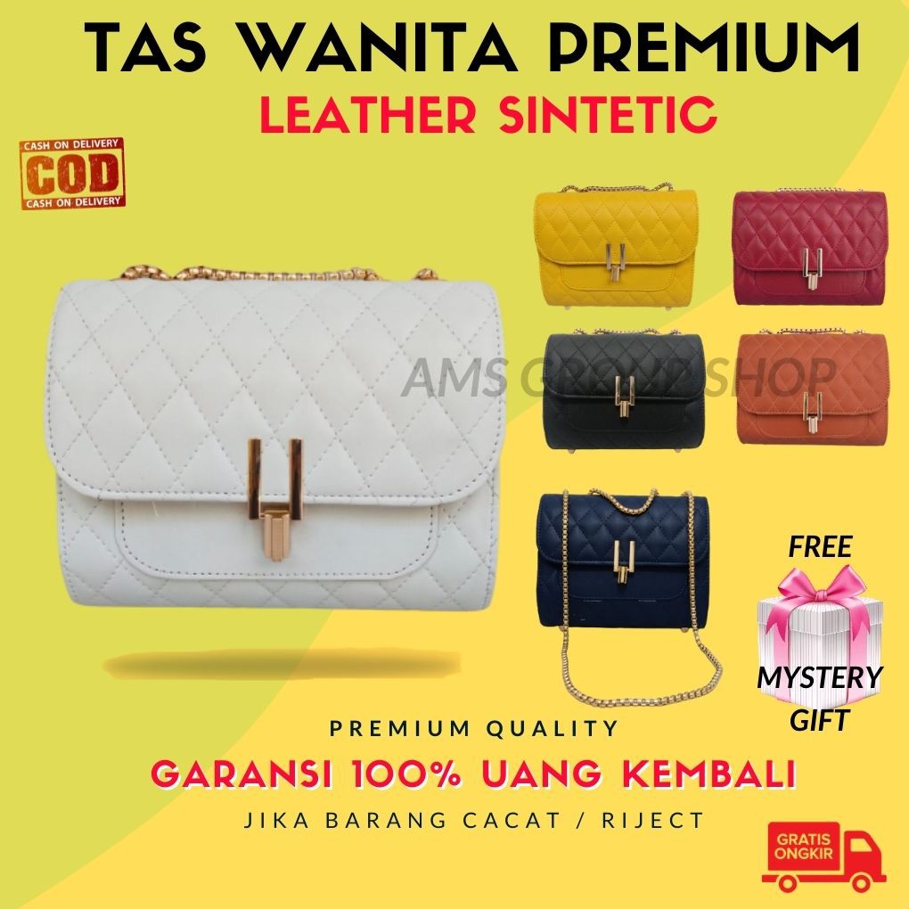 Sling Bag Ladies slingbag LS23 Fashion premium Chain Strap Teenage