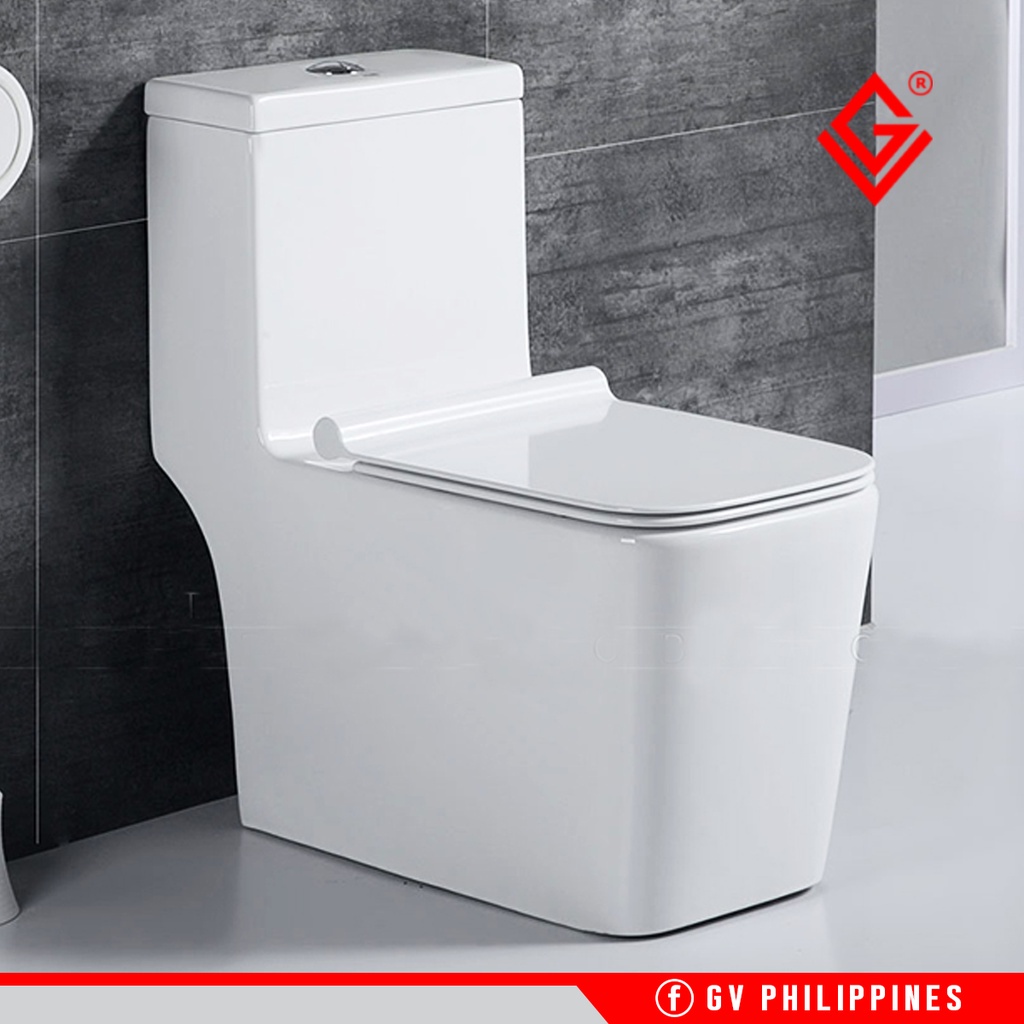 GV Toilet 2048 One Piece Water Closet Toilet Bowl free fittings