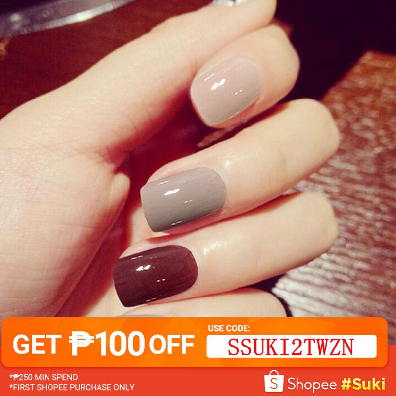 24pcs Stunning Designs Acrylic Fake False Full Nail Art