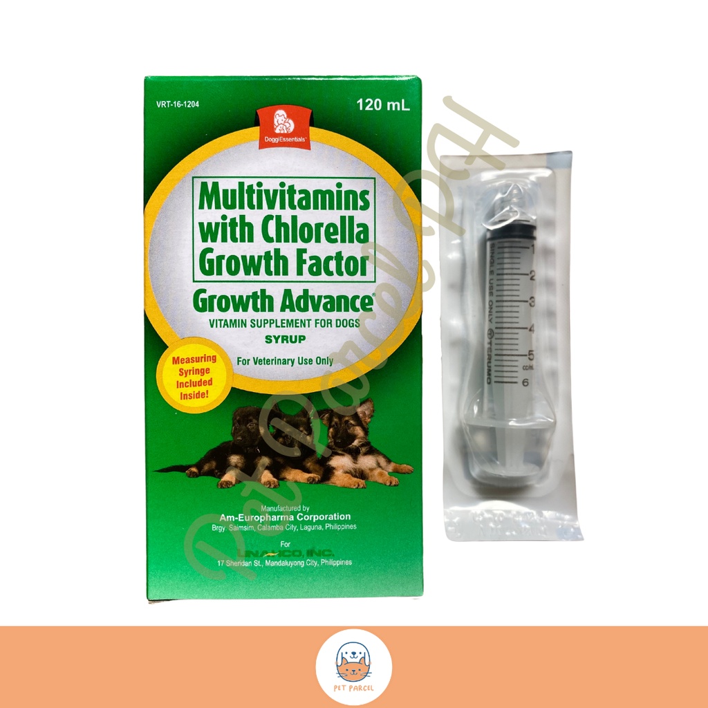 Growth Advance Multivitamins Syrup for Dogs (w/ Chlorella Growth Factor