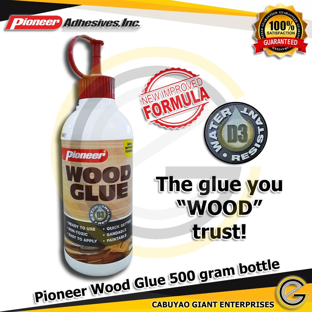 Pioneer Wood Glue 500 grams bottle Shopee Philippines