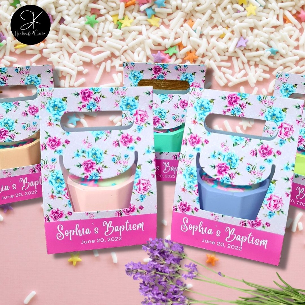 Scented candle souvenirs baptism wedding birthday souvenirs min 10 pcs