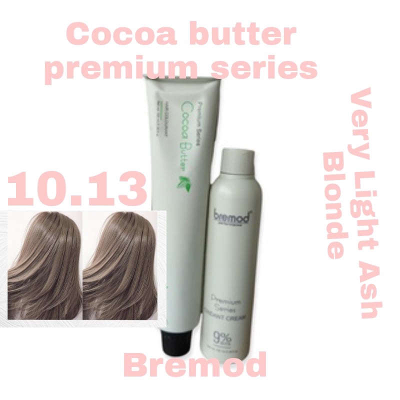 BREMOD PREMIUM SERIES COCOA BUTTER HAIR COLOR WITH OXIDIZER (10.13 VERY