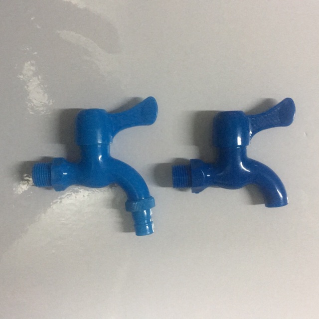 PVC Faucet Plain Bibb Hose Bibb Blue Shopee Philippines
