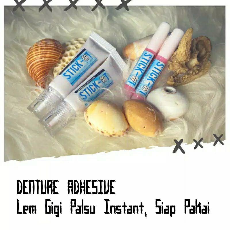 Denture Adhesive Instant Denture Glue Ready To Use Polident Shopee