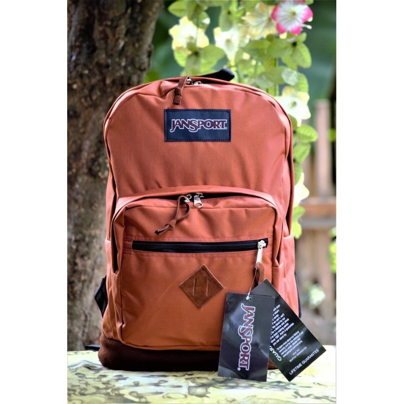 Classic Jansport Leather Backpack Shopee Philippines