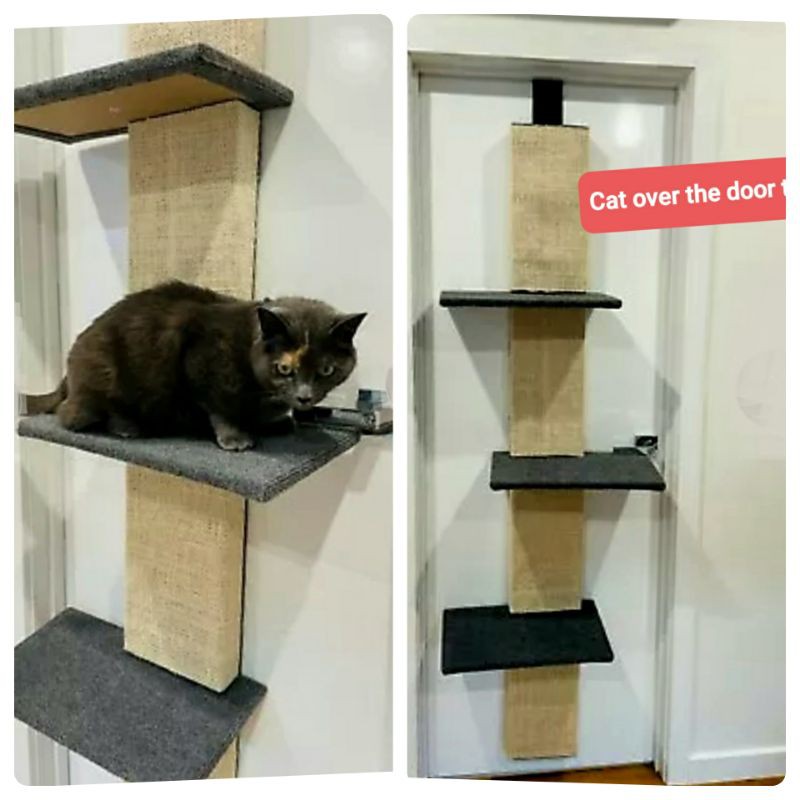 Cat Climber Tower Cat Over the Door Tower Cat Tower Cat Condo Shopee