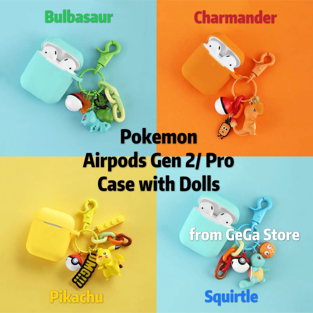 Pokemon Airpods Pro Case Airpods 3 Case Bulbasaur Airpods Case