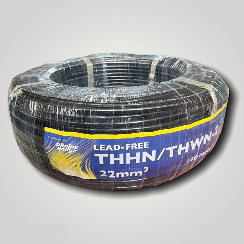 22mm2 / 4 Phelps Dodge and Philflex THHN (150meters) Electrical Wire