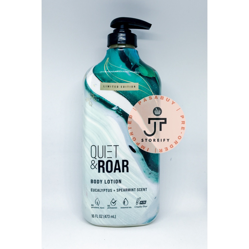 Quiet & Roar Body Lotion, Eucalyptus Spearmint 473mL/16 fl oz Shopee