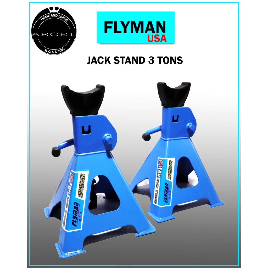 FLYMAN 3 TONS JACK STAND 1 PAIR HEAVY DUTY(ORIGINAL) Shopee Philippines
