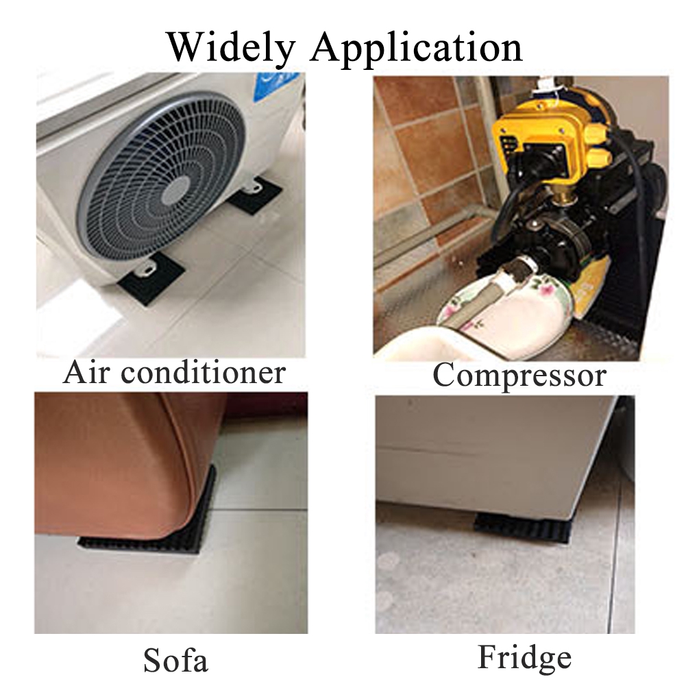 Rubber Air Conditioner Accessories Noise Reduction Anti Vibration