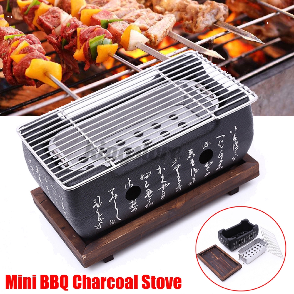 Japanese Korean Ceramic Hibachi BBQ Table Grill Yakitori Barbecue