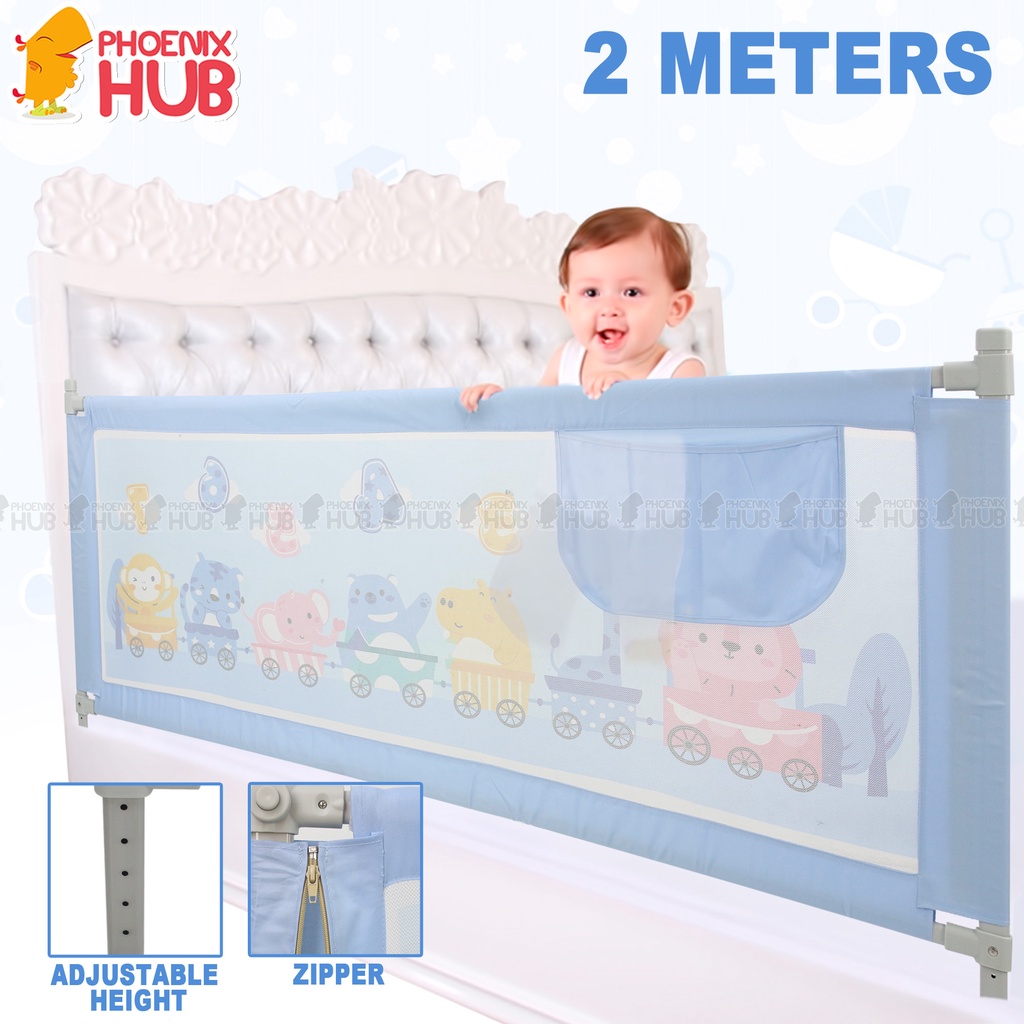Phoenix Hub HSG Baby Bed Guard Infant Bedside Safe Protective Barrier