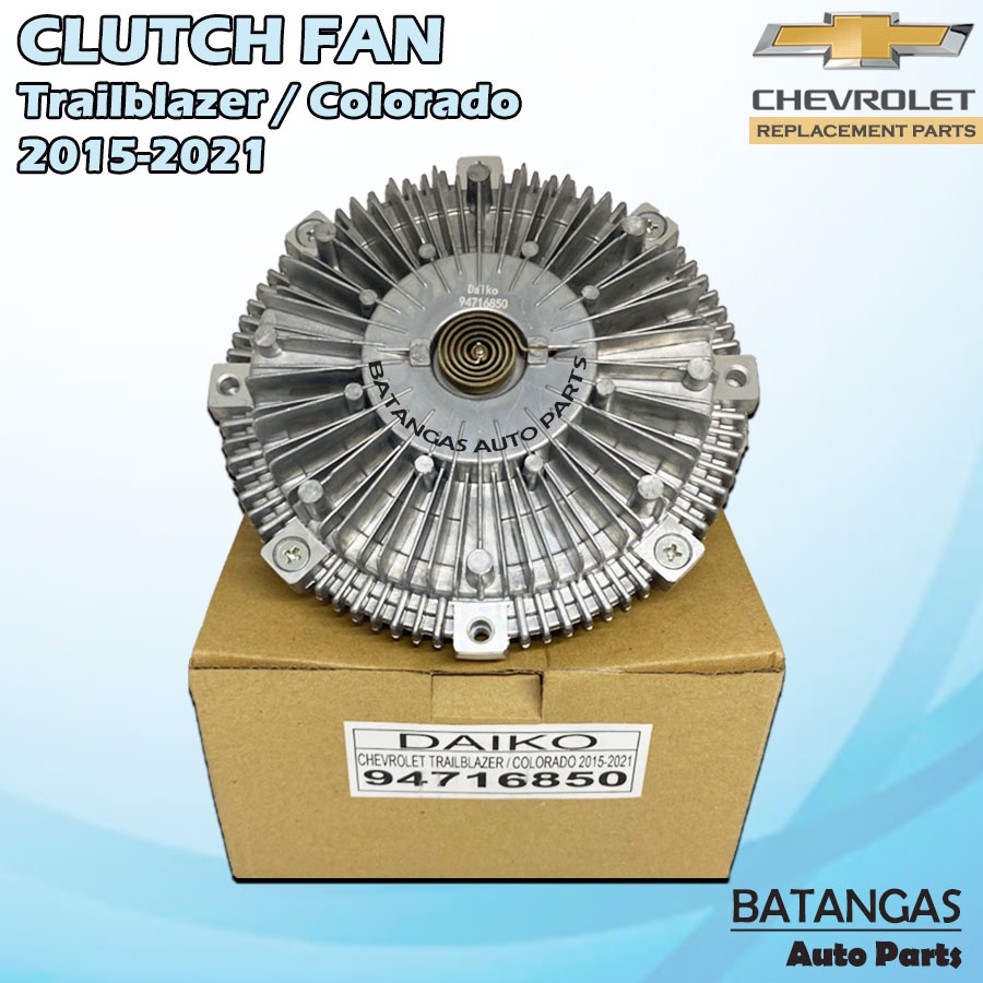 OEM CLUTCH FAN CHEVROLET TRAILBLAZER / COLORADO 4X2 4X4 DAIKO Shopee