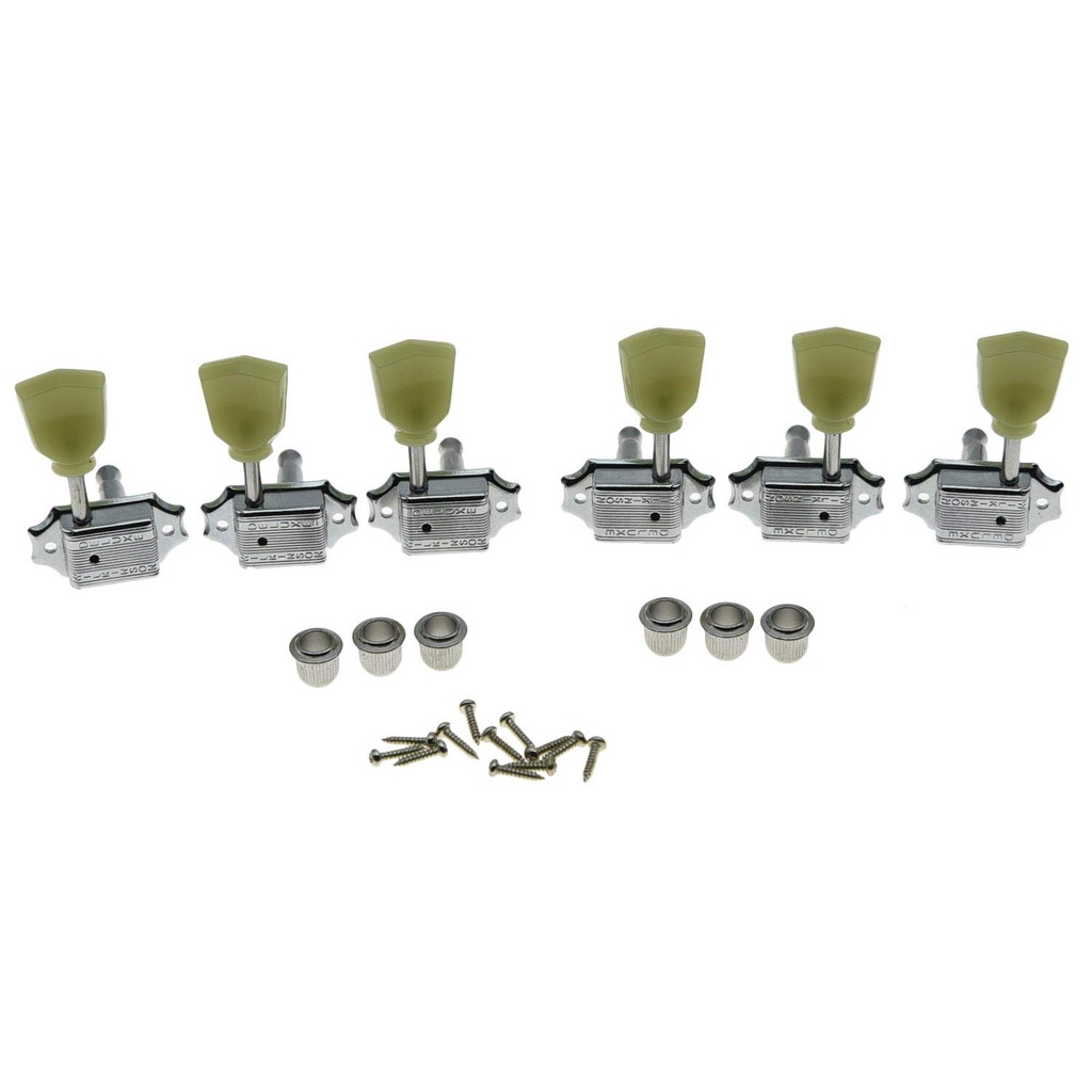 PF(Free Shipping)Wilkinson Chrome 3x3 Deluxe Vintage Tuners Guitar