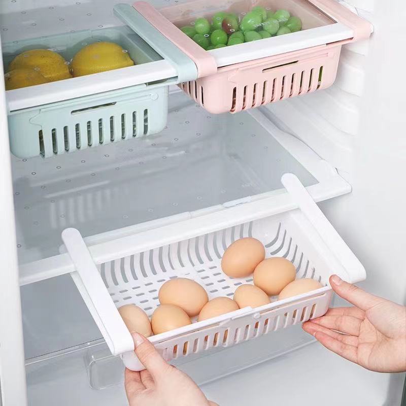 2gether Expandable Refrigerator Food Storage Drawer Organizer Fridge