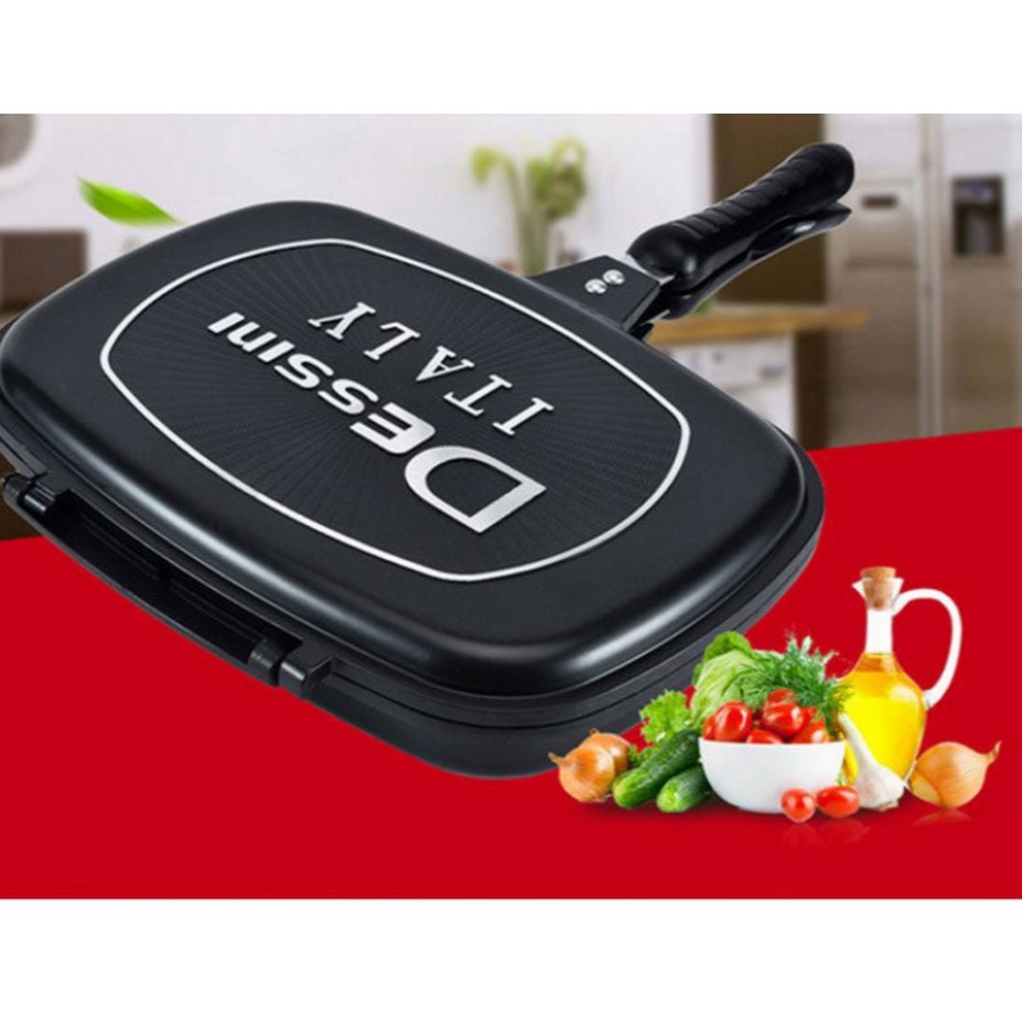 Dessini Italy Double Sided Grill Pan 36cm Shopee Philippines