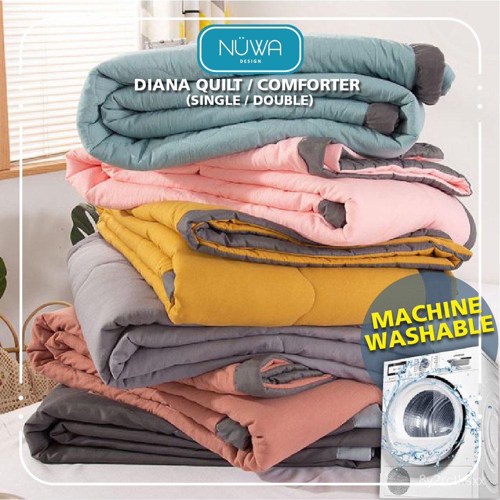 NUWA Diana Quilt Comforter Single & Double Blanket Quilt Cover