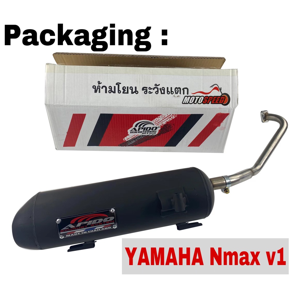 Top 1 Yamaha Nmax V1 Apido Muffler Pipe Full Exhaust System Motorycycle