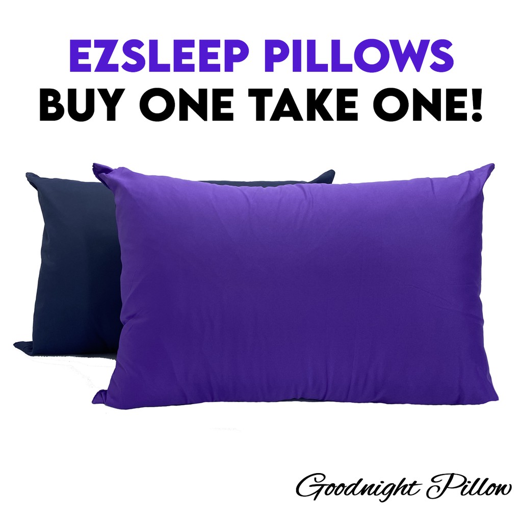 The EZ SLEEP Colored Buy One Take One Pillow Shopee Philippines