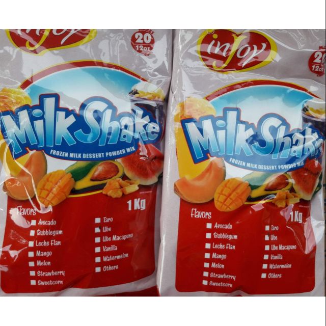Injoy Milk Shakes Powder 1kg Shopee Philippines