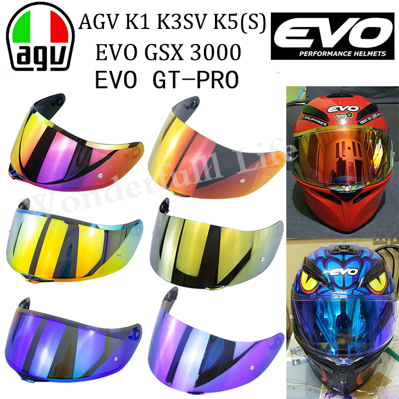 Iridium Lens REVO Visor Lens Fit for EVO GSX3000V1 V2 SEC Winterstorm