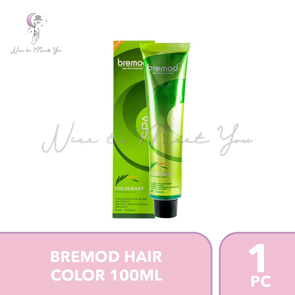 Bremod Hair Color Hair Dye 100ML Blond.7 Copper.4 wala