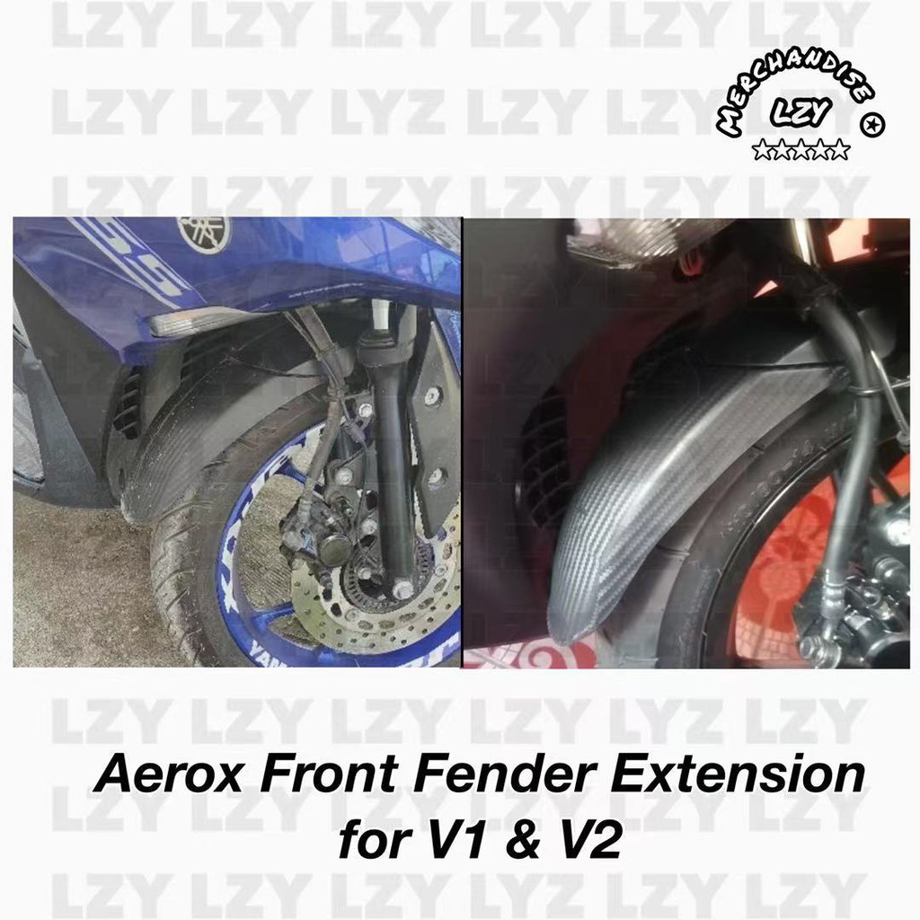 specials♧ Aerox Fender Extension Mudguard with Aerox Logo and Bracket