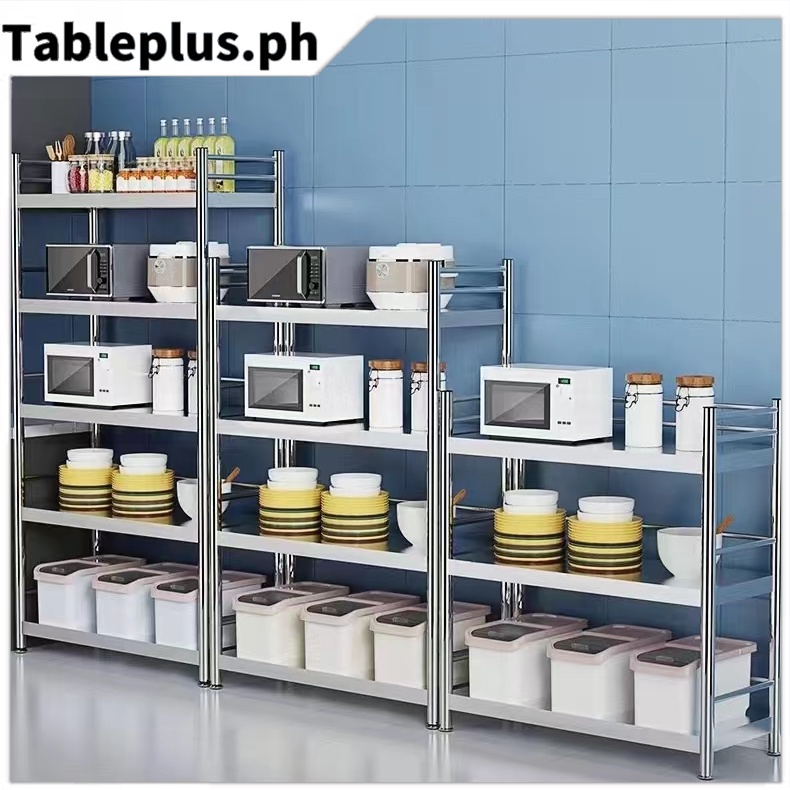 COD 4Layer Stainless Kitchen Rack / Stainless Steel Kitchen Shelf