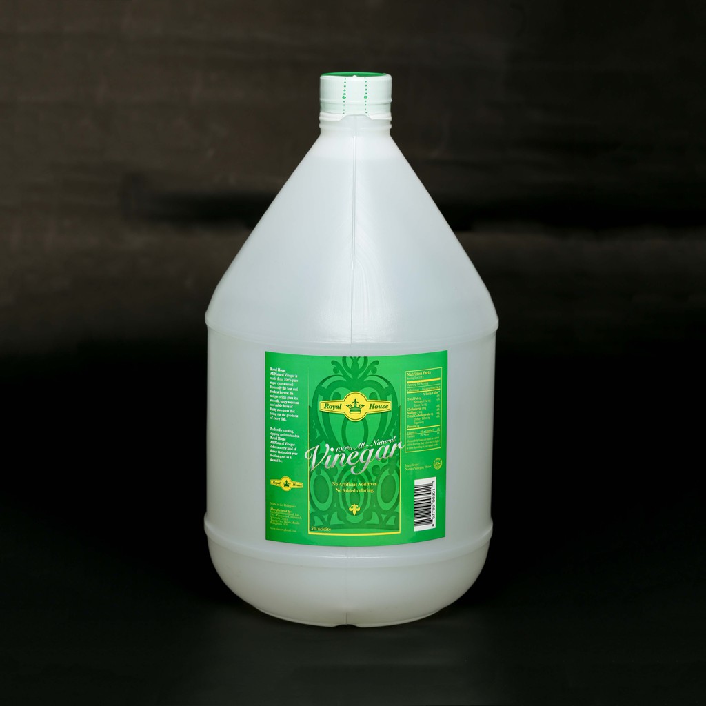 Royal House AllNatural Distilled White Vinegar 1 GALLON Shopee