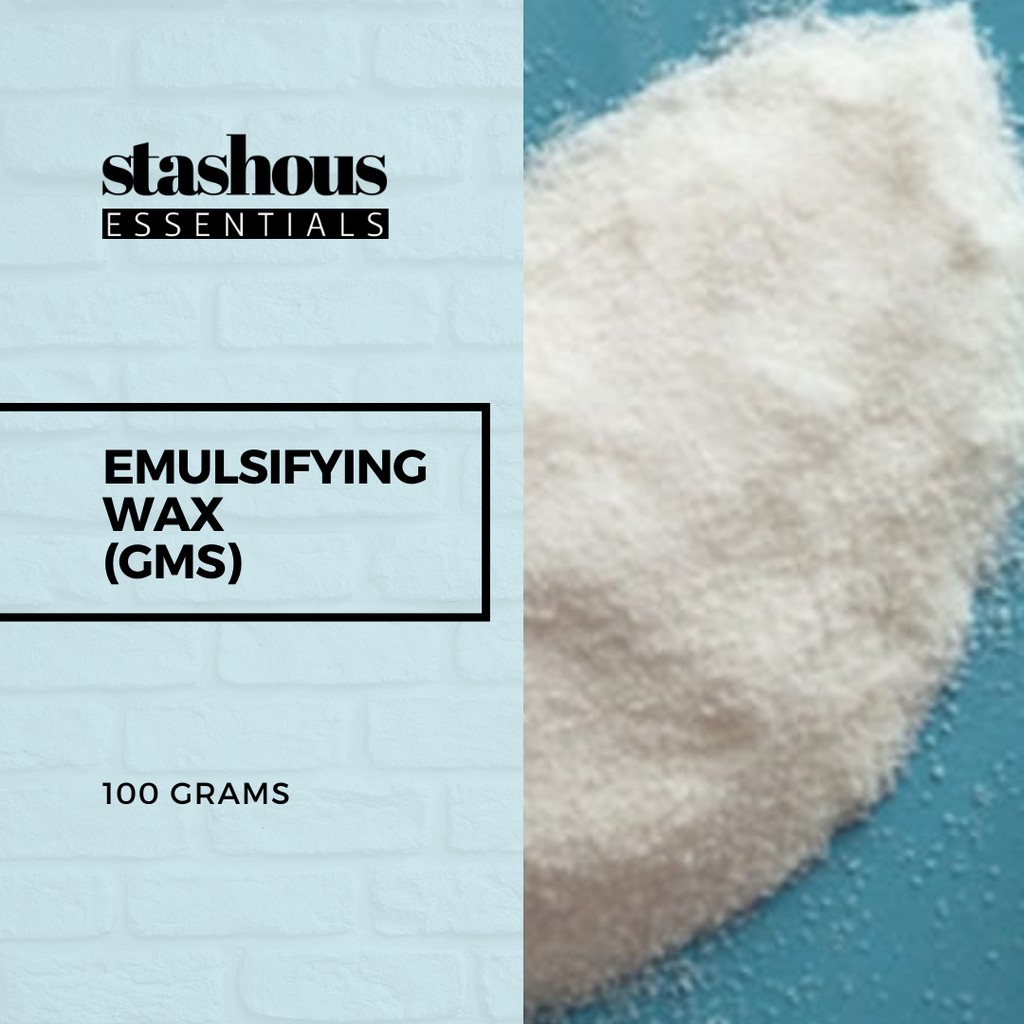 Emulsifying Wax GMS Raw Material for Skin Care Formulations 100 G