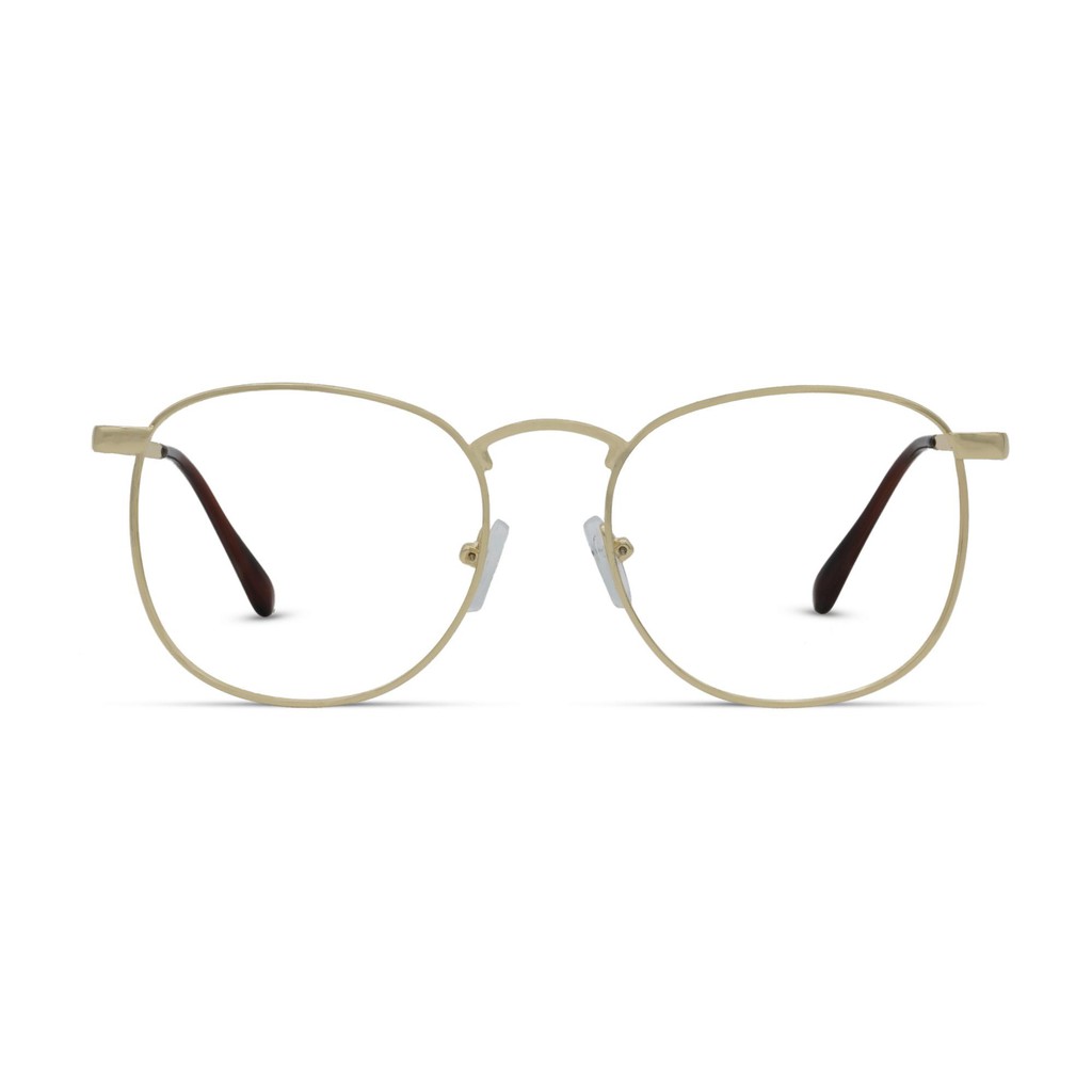 MetroSunnies Jonah Specs (Gold) / Replaceable Lens / Eyeglasses for Men