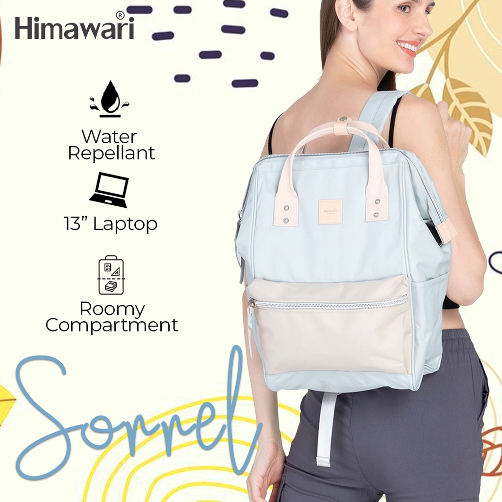 Himawari Sorrel 13" Laptop Backpack for Women & Men Backpack with USB