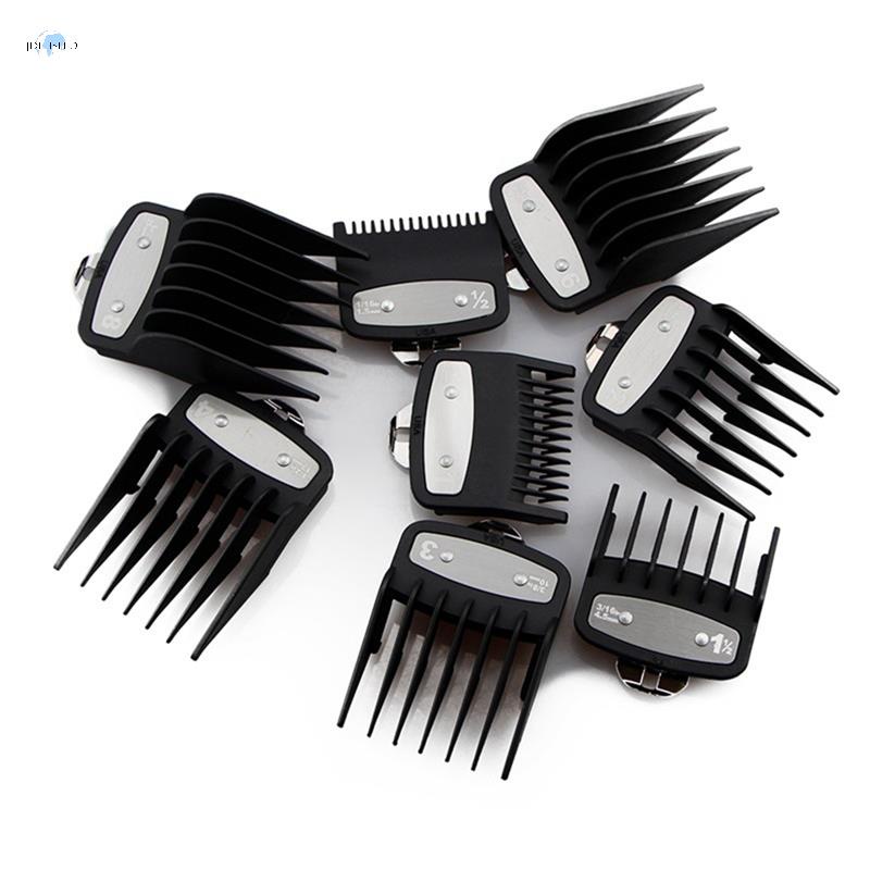 For Wahl Hair Clipper Guide Comb Cutting Limit Combs 8Pcs Set Standard