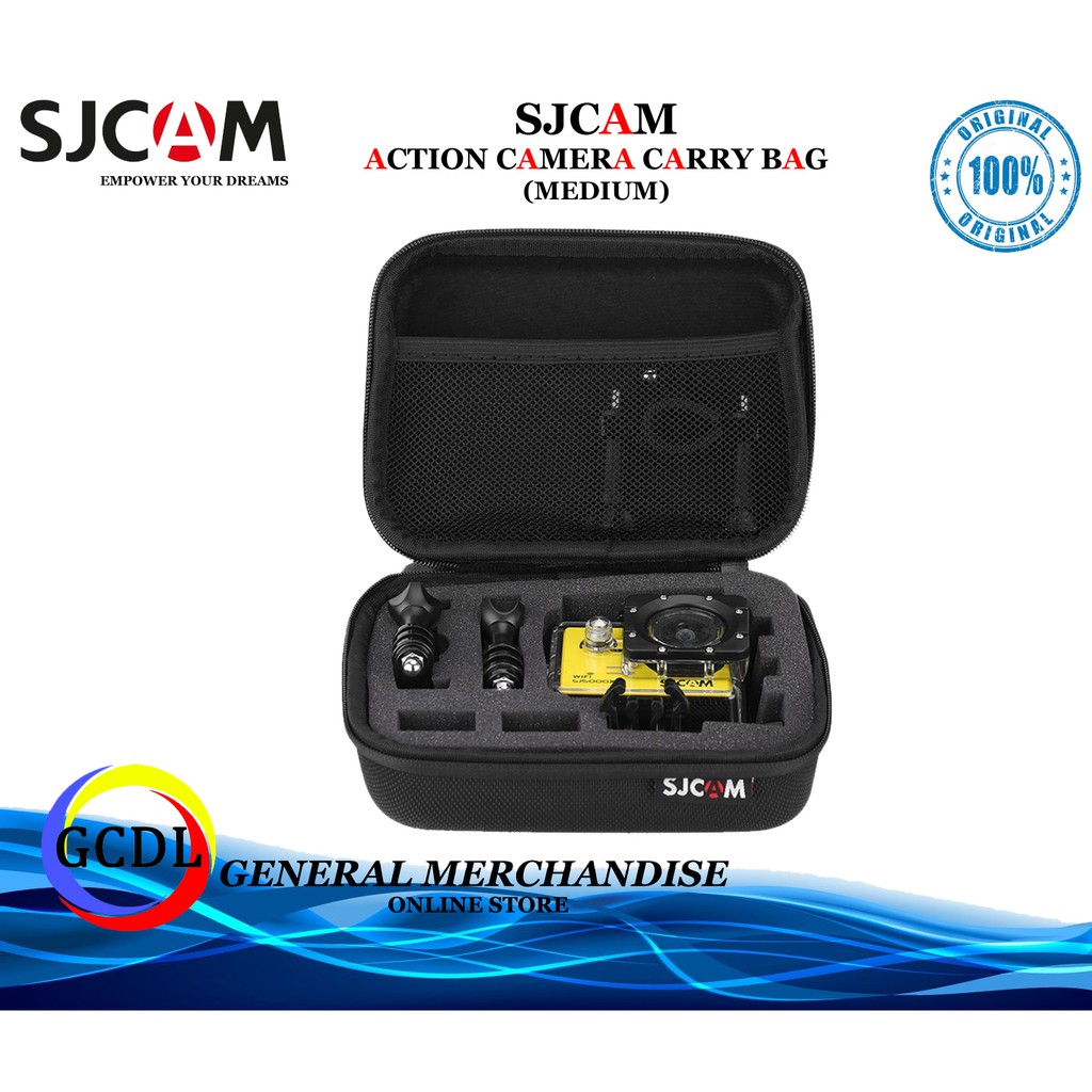 SJCAM ACTION CAMERA CARRY BAG (MEDIUM) Shopee Philippines
