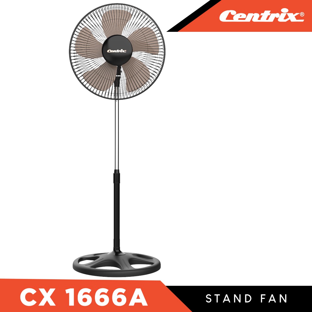 Centrix CX1666A 16" Stand Fan Shopee Philippines