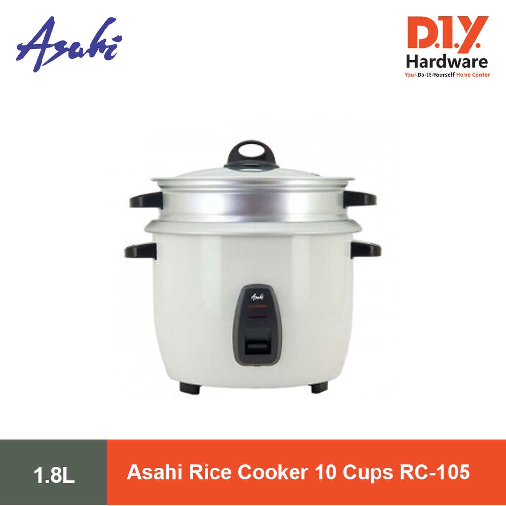 Asahi Rice Cooker 10 Cups Rc105 Diy Hardware Shopee Philippines