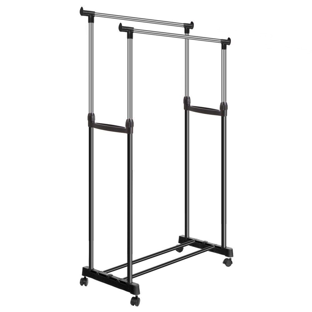 Double Pole Telescopic Clothes Rack High Quality Shopee Philippines
