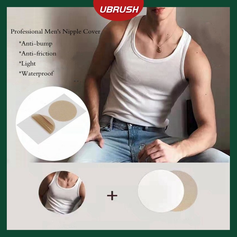 Men's nipple cover, men's nipple tape,10 pairs/25 pairs disposable