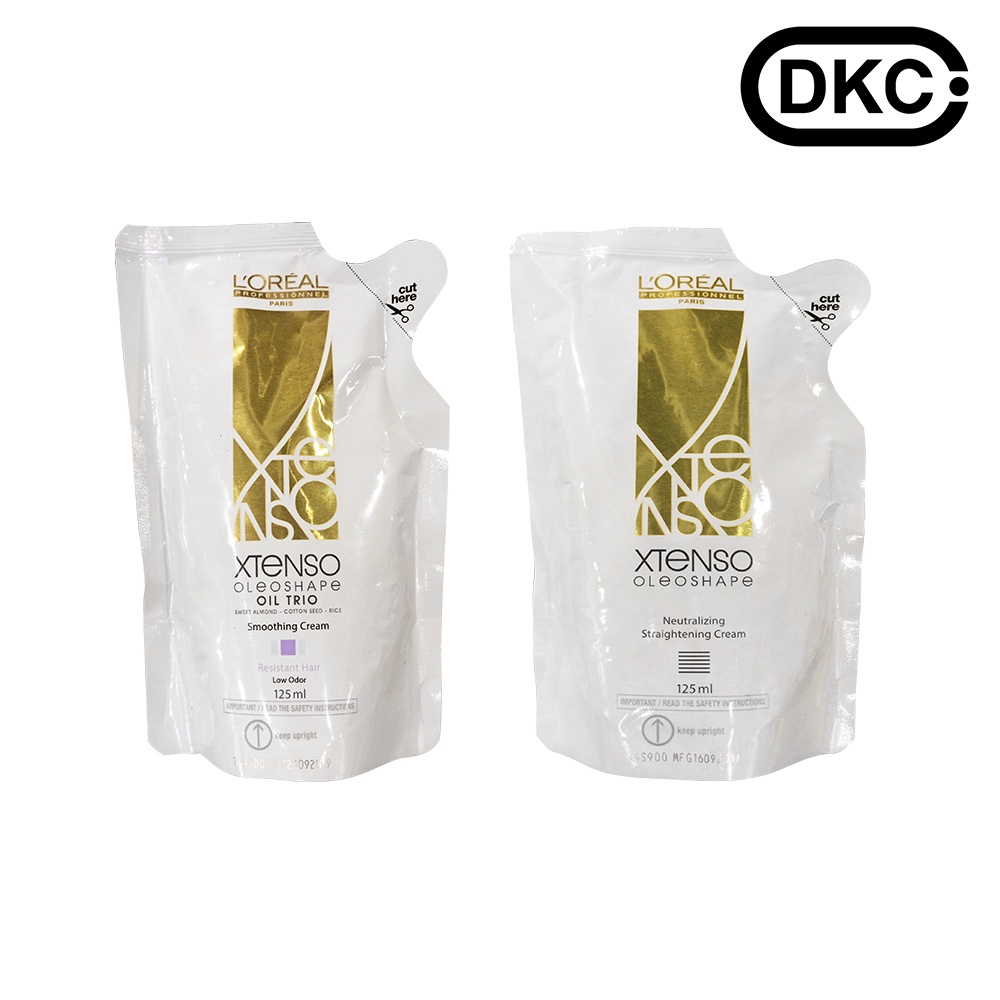 L'Oreal XTENSO Oleoshape Resistant Hair Smoothing Cream + Neutralizing