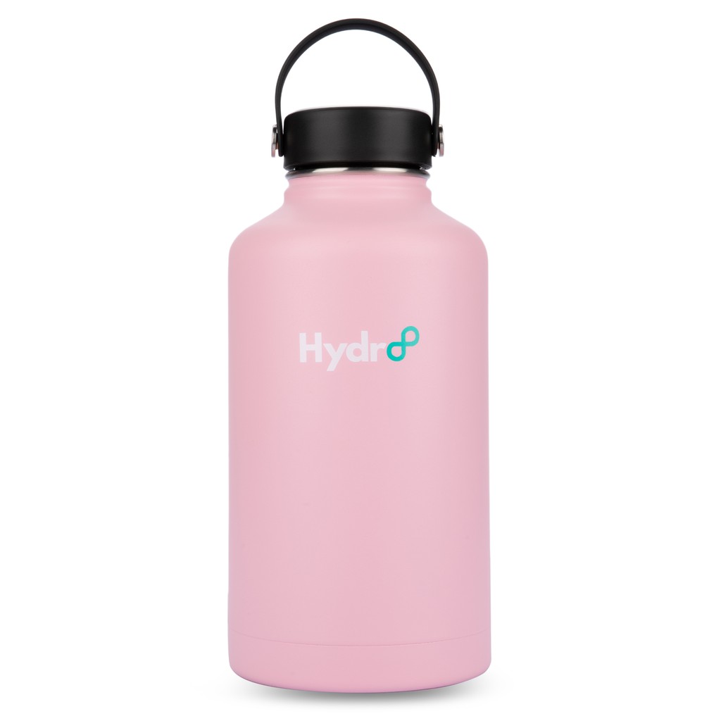 Hydr8 64 oz. (1892 ml) Wide Mouth Insulated Stainless Steel Water