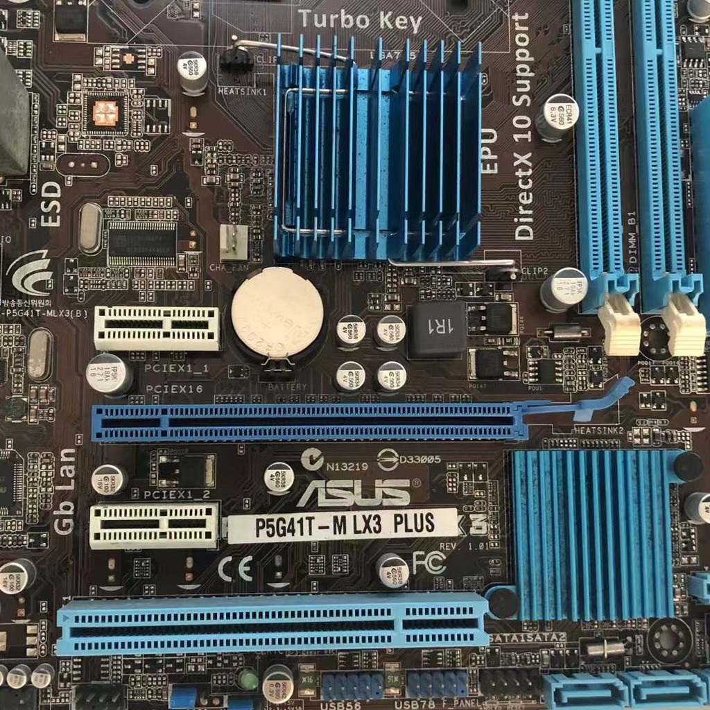 Asus P5G41TM LX3 Plus Desktop Motherboard G41 Socket LGA 775 DDR3 8G U