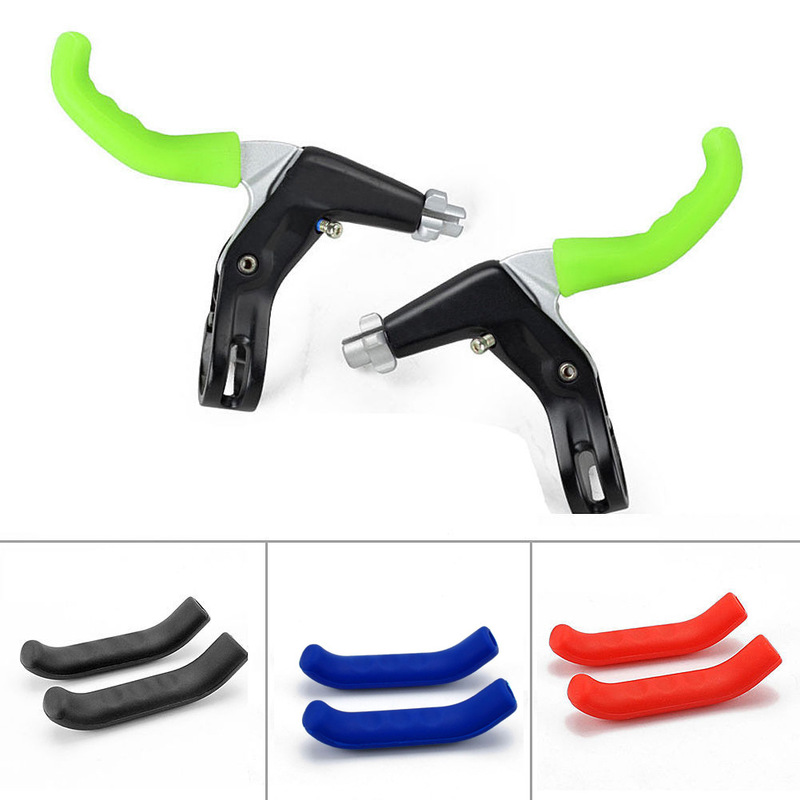 2PCS Bicycle Road Bike Universal Silicone Nonslip Brake Lever Cover