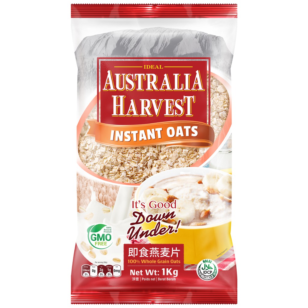 Australia Harvest Instant Oats 1Kg Shopee Philippines